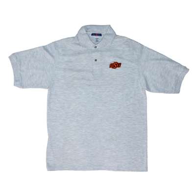 Oklahoma State Outerbanks Dark Ash Polo