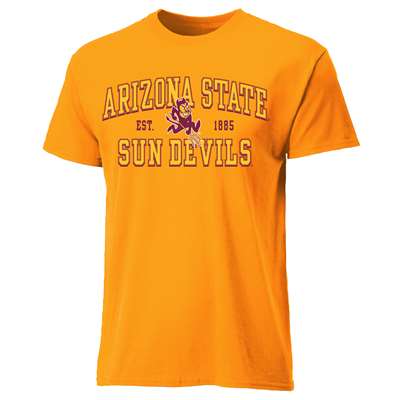 Arizona State Sun Devils Cotton Heritage T-Shirt - Gold