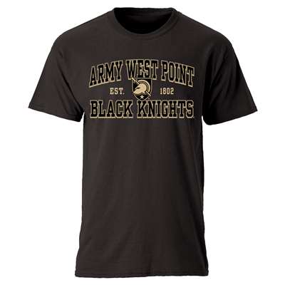 Army Black Knights Cotton Heritage T-Shirt - Black