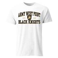 Army Black Knights Cotton Heritage T-Shirt - White