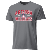 Arizona Wildcats Cotton Heritage T-Shirt - Grey
