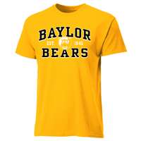 Baylor Bears Cotton Heritage T-Shirt - Gold