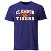 Clemson Tigers Cotton Heritage T-Shirt - Purple