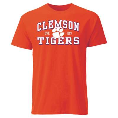 Clemson Tigers Cotton Heritage T-Shirt - Orange