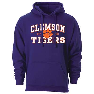 Clemson Tigers Heritage Hoodie - Purple