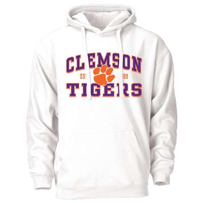 Clemson Tigers Heritage Hoodie - White