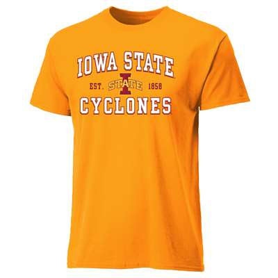 Iowa State Cyclones Cotton Heritage T-Shirt - Gold