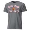 Iowa State Cyclones Cotton Heritage T-Shirt - Grey