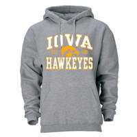 Iowa Hawkeyes Heritage Hoodie - Heather Grey