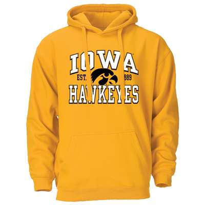 Iowa Hawkeyes Heritage Hoodie - Gold