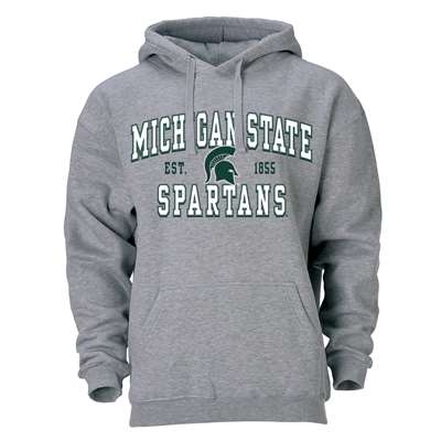 Michigan State Spartans Heritage Hoodie - Heather Grey