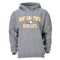 Montana State Bobcats Heritage Hoodie - Heather Grey