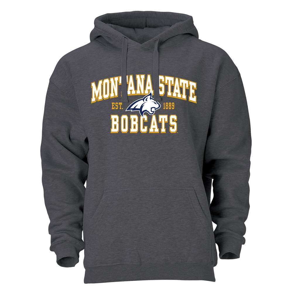 Montana State Bobcats Heritage Hoodie - Graphite