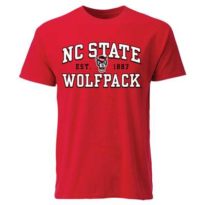 North Carolina State Wolfpack Cotton Heritage T-Shirt - Red