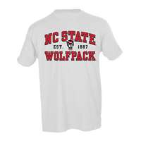 North Carolina State Wolfpack Cotton Heritage T-Shirt - White