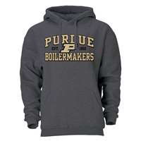 Purdue Boilermakers Heritage Hoodie - Graphite