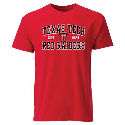 Texas Tech Red Raiders Cotton Heritage T-Shirt - Red