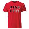 Utah Utes Cotton Heritage T-Shirt - Red