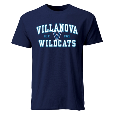 Villanova Wildcats Cotton Heritage T-Shirt - Navy