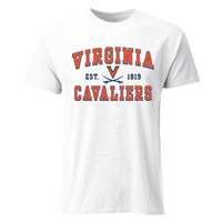 Virginia Cavaliers Cotton Heritage T-Shirt - White
