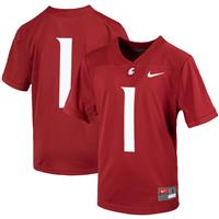 Nike Washington State Cougars Untouchable Football Jersey - #1 - Crimson