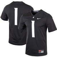 Nike Washington State Cougars Untouchable Football Jersey - #1 - Anthracite