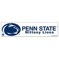 Penn State Nittany Lions Bumper Sticker - White