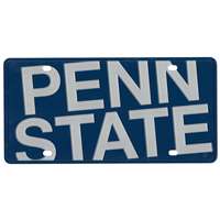 Penn State Nittany Lions Full Color Mega Inlay License Plate