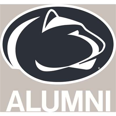 Penn State Nittany Lions Decal Paw W/ Alumni Over Penn State 