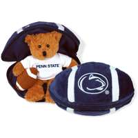Penn State Nittany Lions Stuffed Bear in a Ball - Football