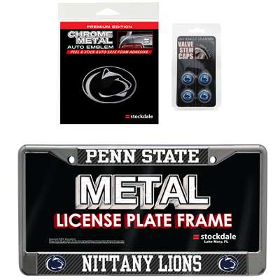 Penn State Nittany Lions 3 Piece Automotive Fan Kit