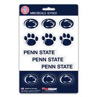 Penn State Nittany Lions Mini Decals - 12 Pack