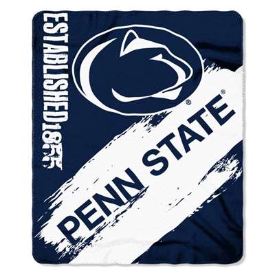 Penn State Nittany Lions Painted Fleece Throw Blanket