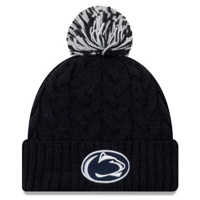 Penn State Nittany Lions New Era Women's Cozy Cable Knit Beanie
