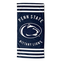 Penn State Nittany Lions Stripes Beach Towel