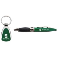 Michigan State Spartans Pen And Keytag Gift Set