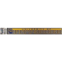 Pittsburgh Panthers Decal Strip - Mascot W/ University Of Pittsburgh Panthers