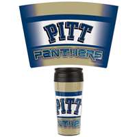 Pittsburgh Panthers 16oz Plastic Travel Mug