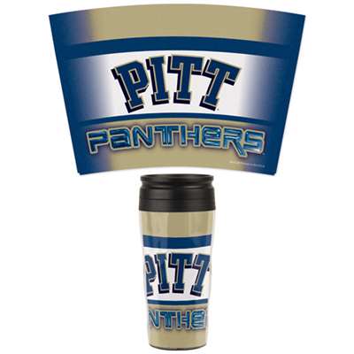 Pittsburgh Panthers 16oz Plastic Travel Mug