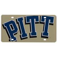 Pittsburgh Panthers Full Color Mega Inlay License Plate