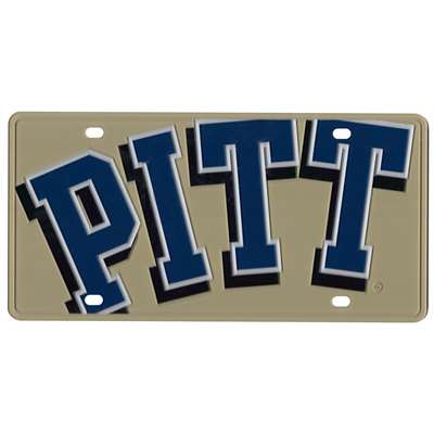 Pittsburgh Panthers Full Color Mega Inlay License Plate