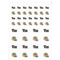 Pittsburgh Panthers Small Sticker Sheet - 2 Sheets