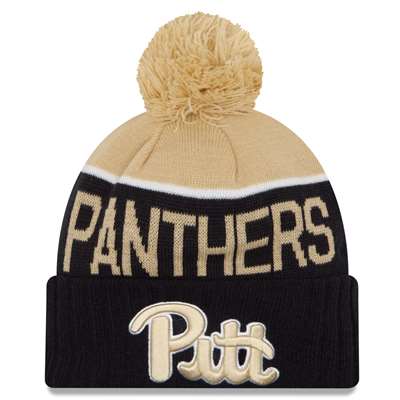 Pittsburgh Panthers New Era Sport Knit Pom Beanie