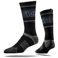 Pittsburgh Panthers Strideline Premium Crew Sock - Black