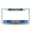 Pittsburgh Panthers White Plastic License Plate Frame