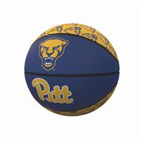 Pittsburgh Panthers Mini Rubber Repeating Basketba