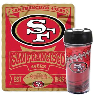 San Francisco 49ers Mug and Snug Blanket Giftset