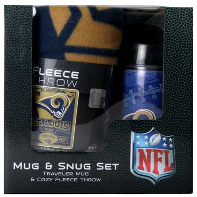 St. Louis Rams Mug and Snug Blanket Giftset