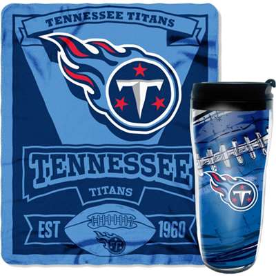 Tennessee Titans Mug and Snug Blanket Giftset
