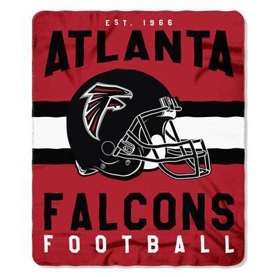 Atlanta Falcons Singular Fleece Throw Blanket
